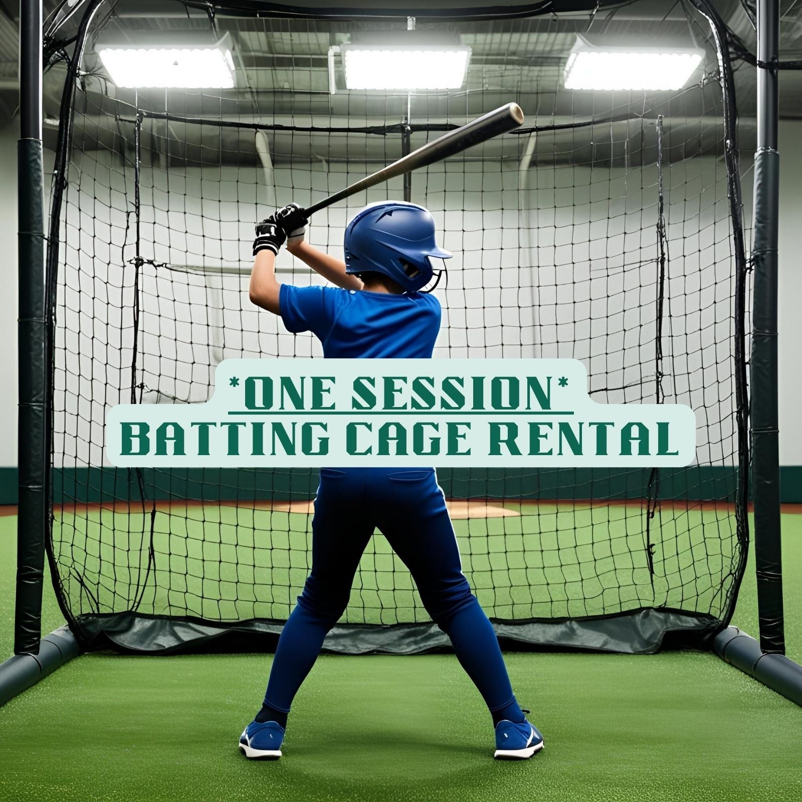 1-Session Batting Cage Rental