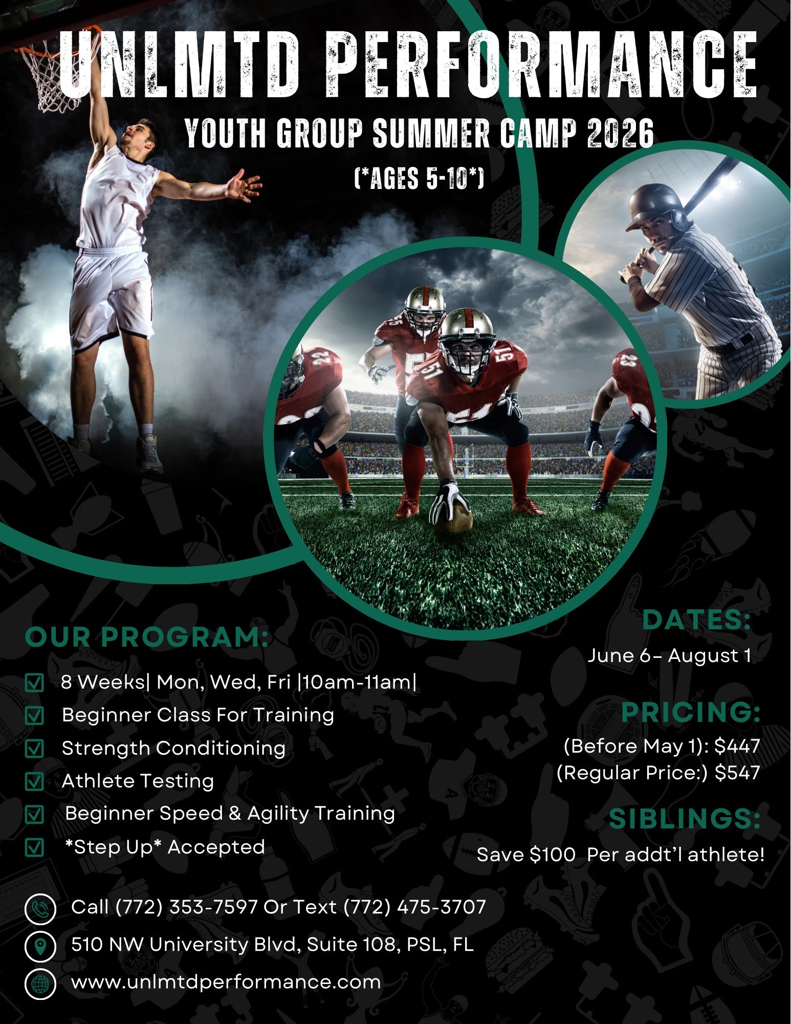 Youth Group Summer Camp 2026 (Ages 5-10)
